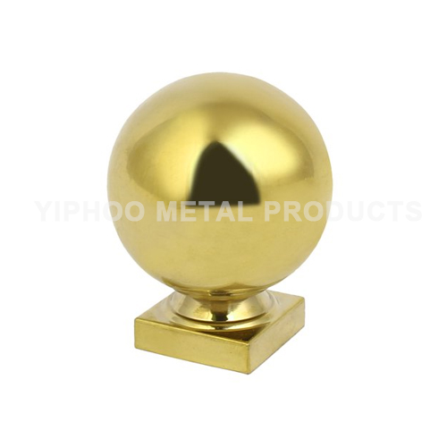 Staircase Square Base 304 Stainless Steel Decorative Hollow Ball